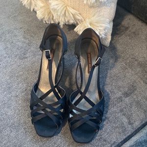 3 black heel with - Gem